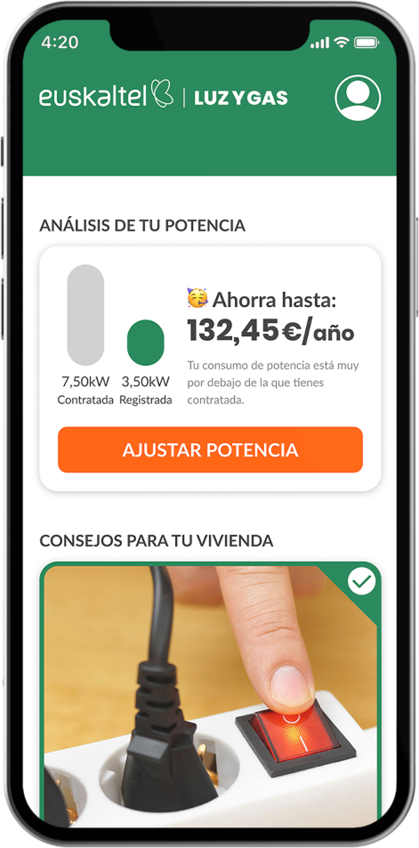 Euskaltel - ¿Sabías que más del 60% de los hogares usa más potencia de la que necesitan?